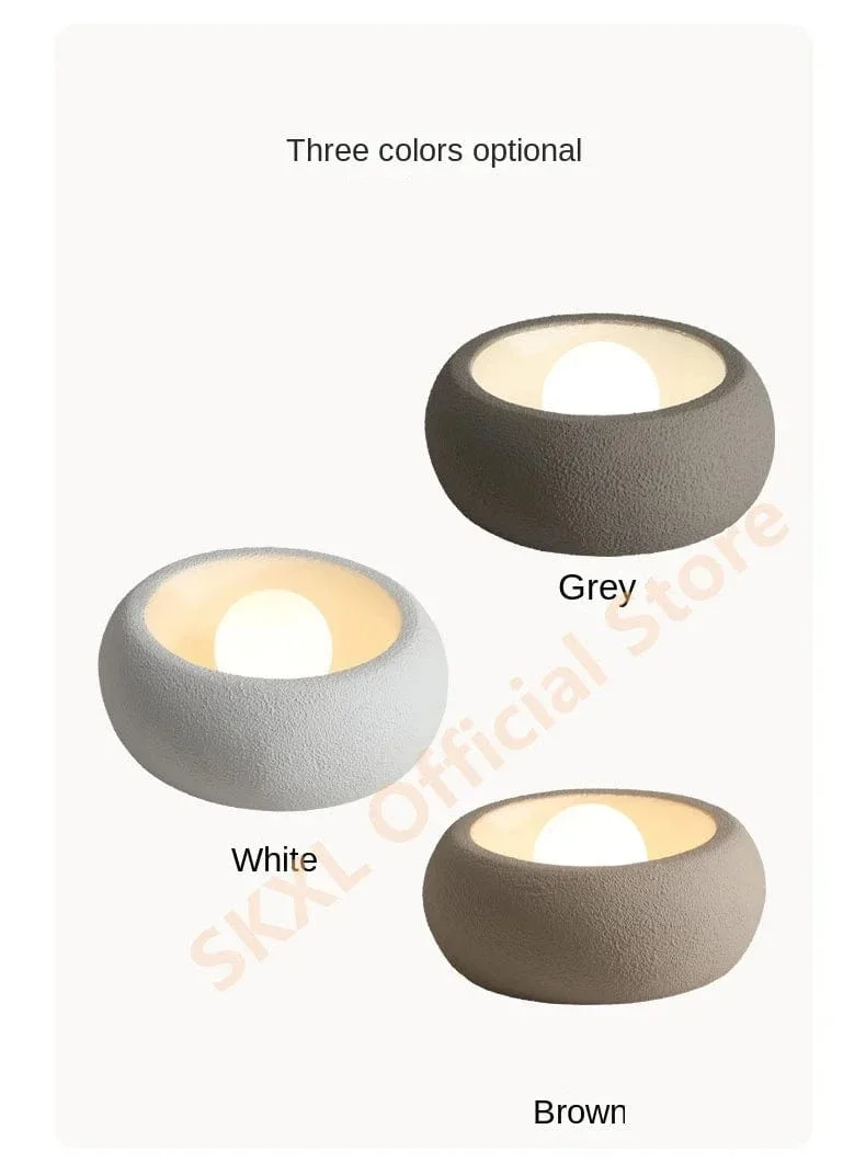 Plafonnier Blanc Rond