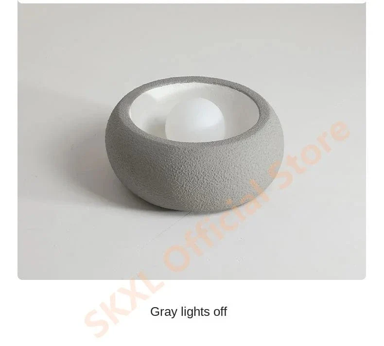 Plafonnier Blanc Rond
