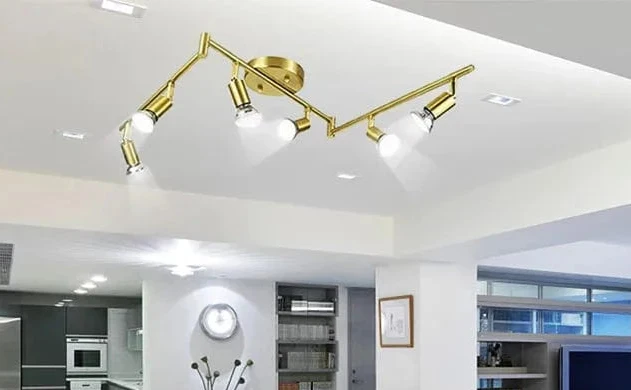 Plafonnier Moderne Laiton