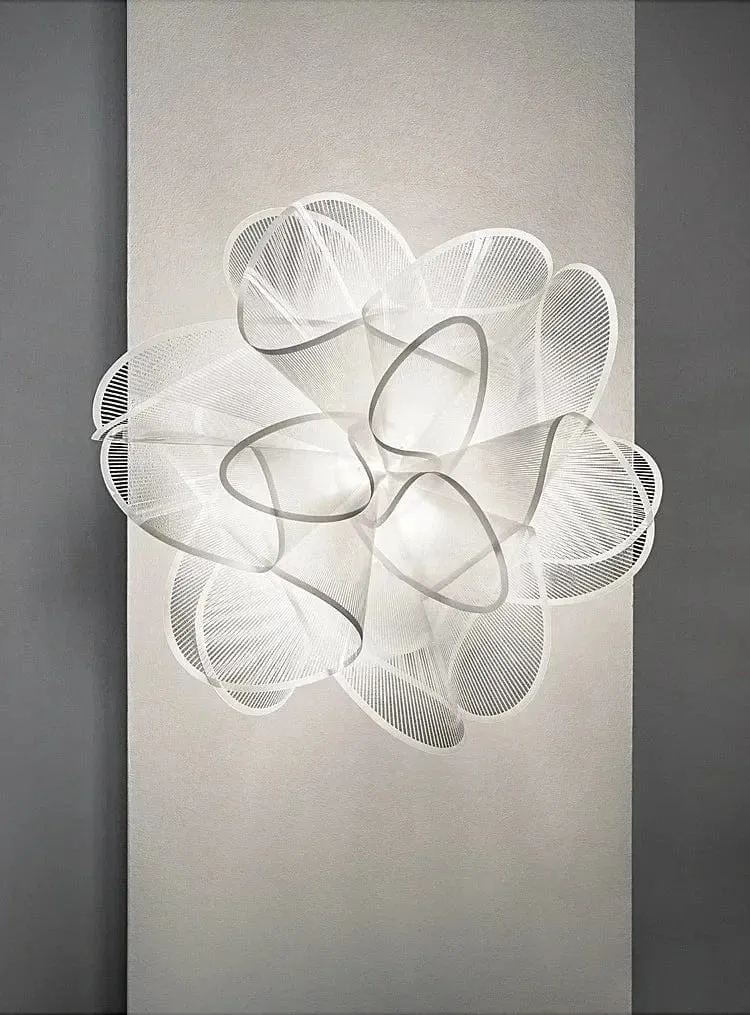 Nordic Classic Ceiling Lamp – Modern PVC LED Pendant Light for Bedroom & Dining Room