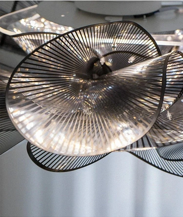 Nordic Classic Ceiling Lamp – Modern PVC LED Pendant Light for Bedroom & Dining Room