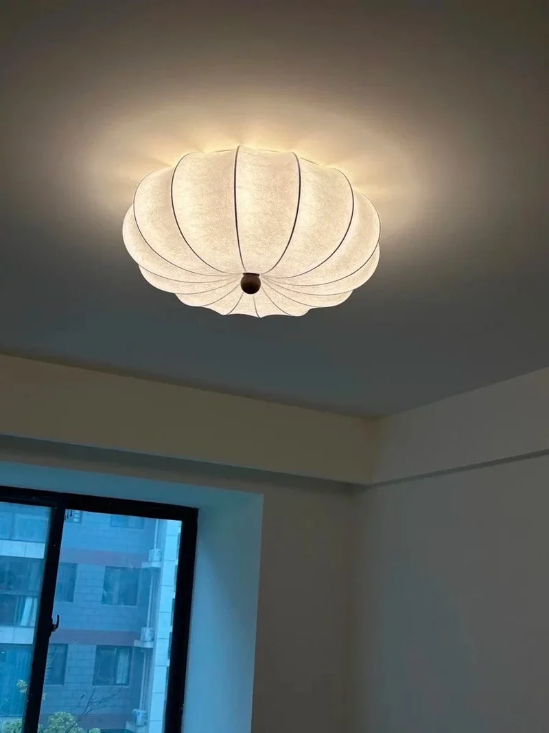 Plafonnier Blanc Nordique pour Salon