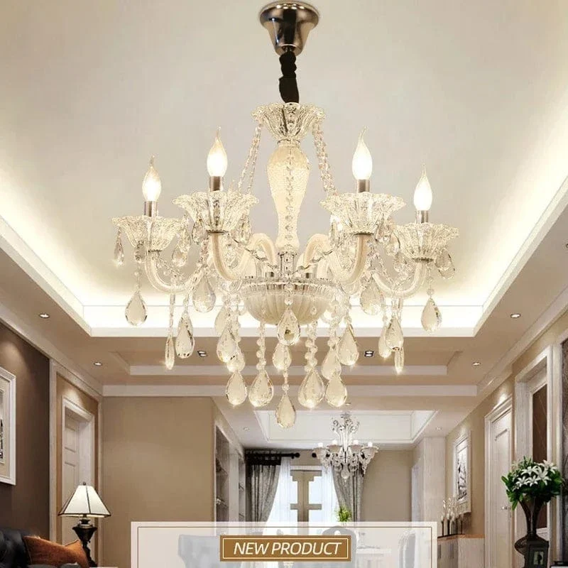 Lustre Cristal Table Salle A Manger