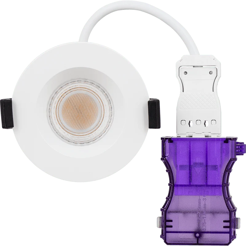 Spot encastrable Luceco FType Ultra, Dimmable Coupure de phase, 485/750 Lumens, 4/6W