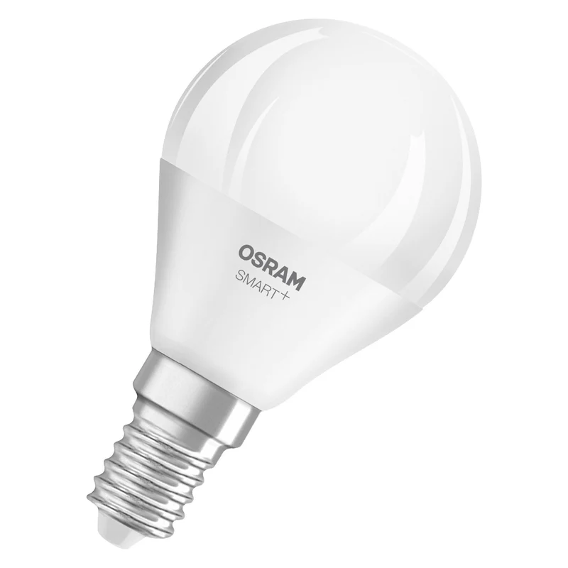 OSRAM Matter SMART+ Mini Ampoule LED Lampe TW FR E14 4,9W 470 lm, 2700…6500 K, Blanc Réglable