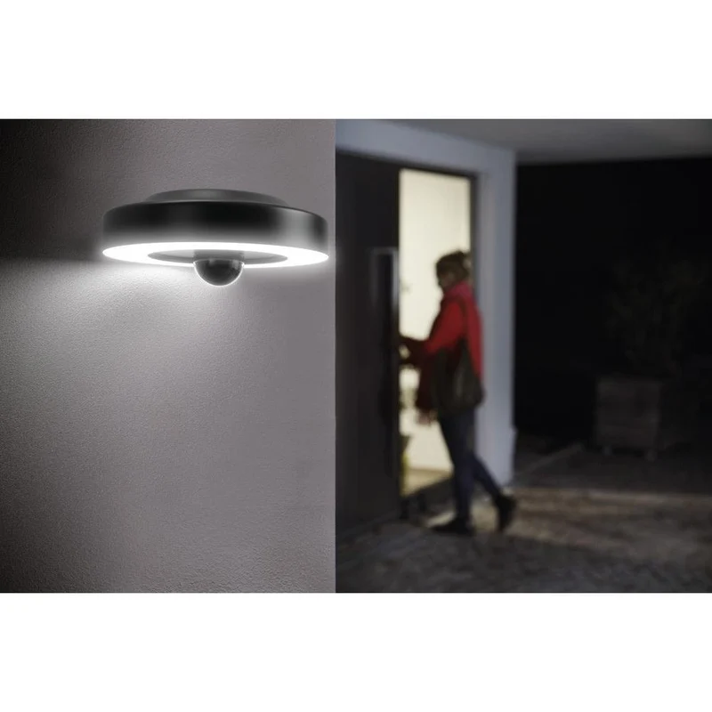 OSRAM SMART+ Applique et plafonnier extérieur + caméra, gris
