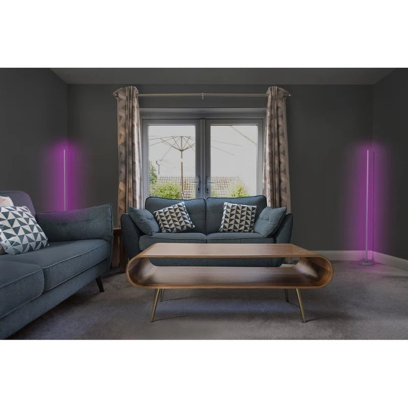 OSRAM Wifi SMART+ CORNER MAGIC Lampadaire, RGB, 112lm, 11.5W, Télécommande