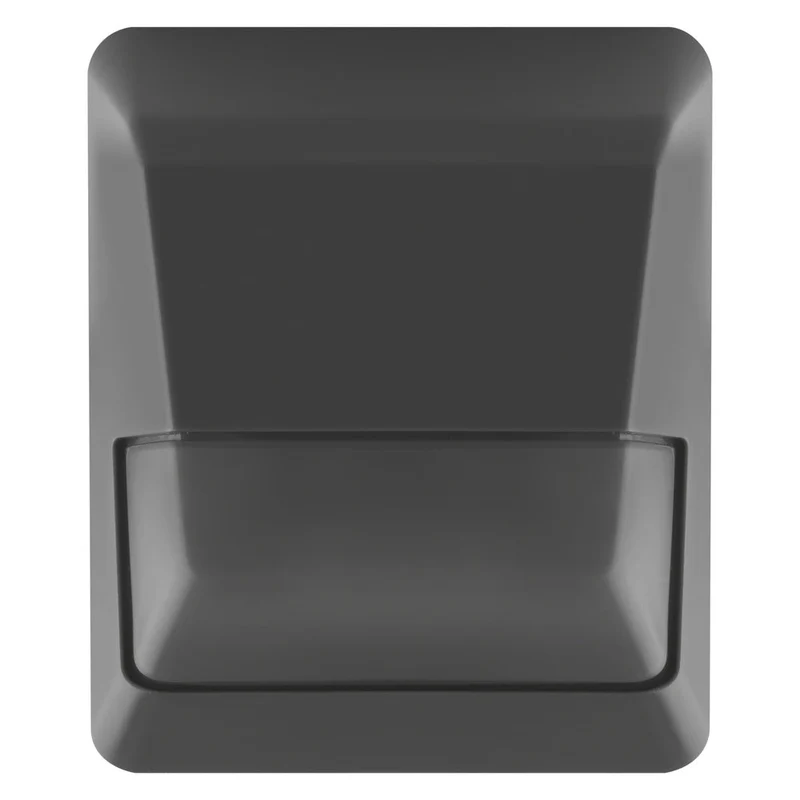 OSRAM Capteur pour montage mural, rayon de détection de 180 degrés, classe de protection IP55, gris foncé, SENSOR WALL