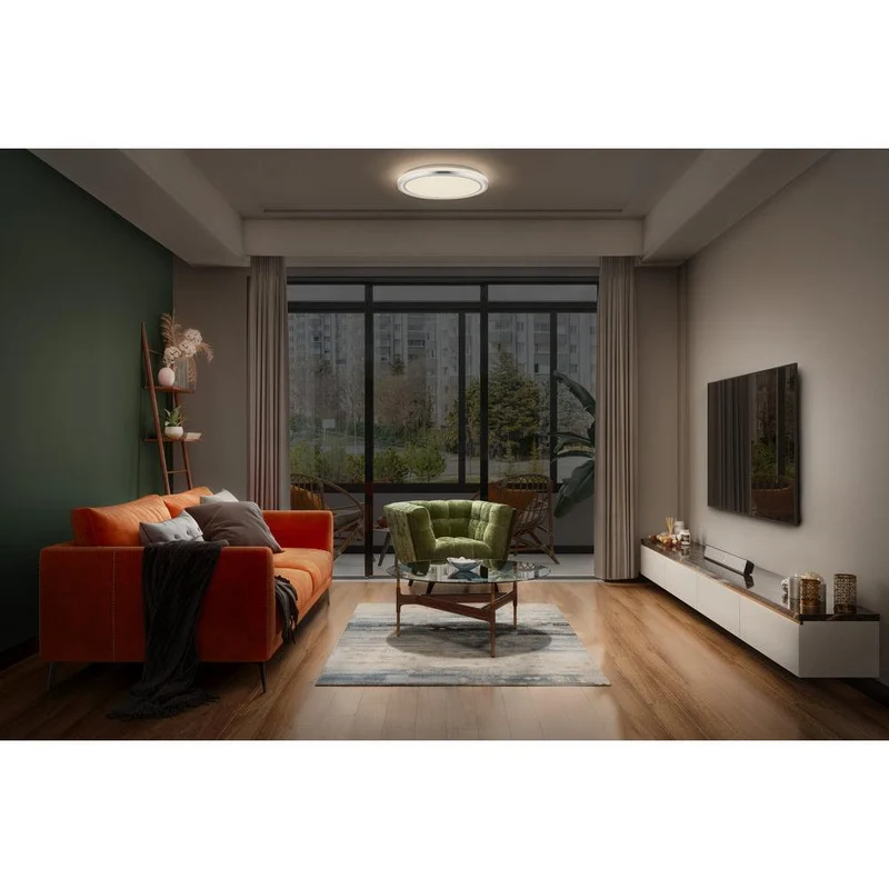 OSRAM ORBIS Helman Plafonnier 24W 1500lm blanc/argent