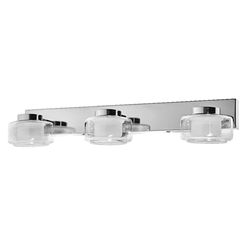 OSRAM ORBIS Flamme Applique murale de salle de bain 16.5W Click CCT IP44 Chrome