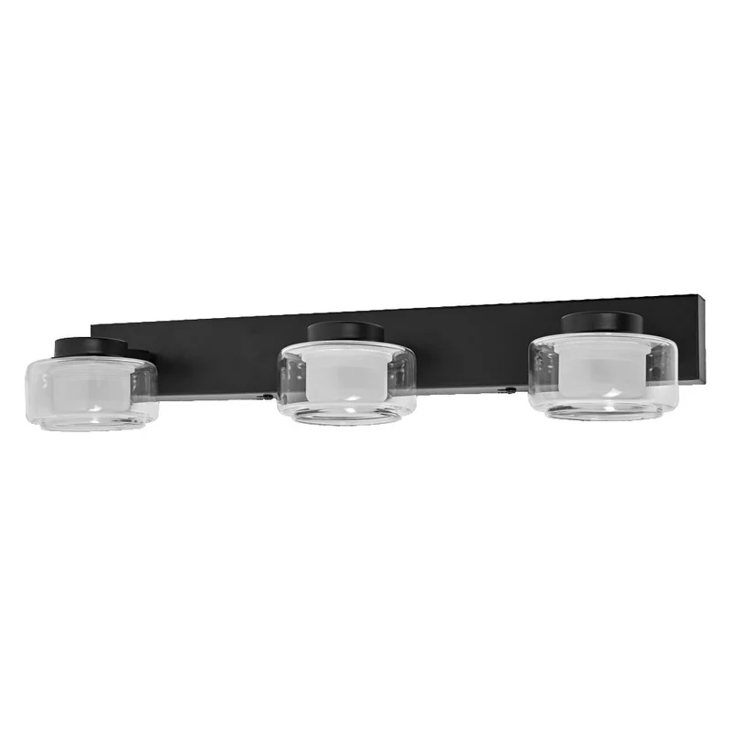 OSRAM ORBIS Flamme Applique murale de salle de bain 16.5W Click CCT IP44 noir