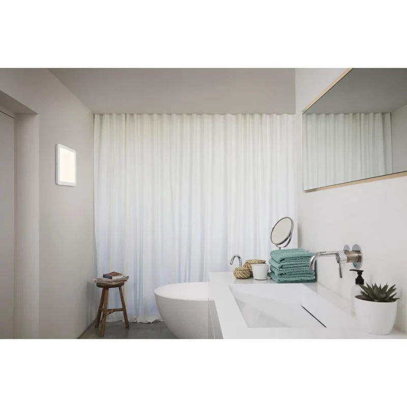 OSRAM ORBIS Disc Plafonnier de salle de bain 30x30cm 22W IP44 blanc