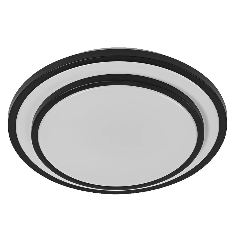 OSRAM ORBIS BERLIN Plafonnier, noir, 16W, 2000lm