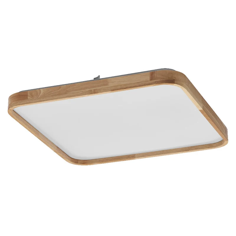 OSRAM ORBIS Alicia plafonnier dimmable Click-DIM 36W 495x495mm décor bois