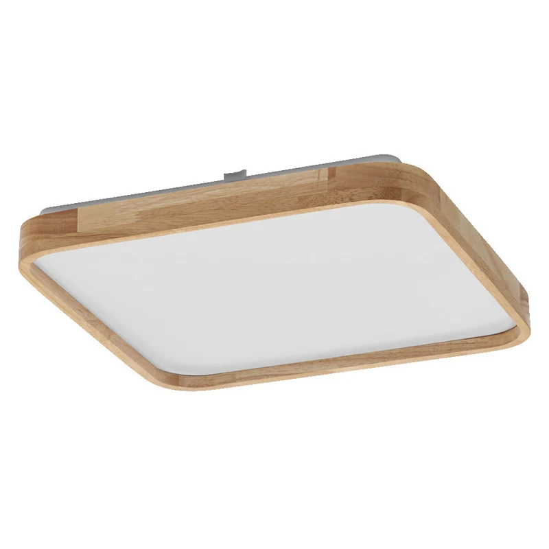 OSRAM ORBIS Alicia plafonnier dimmable Click-DIM 24W 395x395mm décor bois