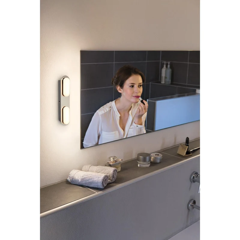 OSRAM Matter SMART+ ORBIS DUPLO Applique LED de salle de bain 30cm Blanc réglable 15W / 3000-6500K blanc