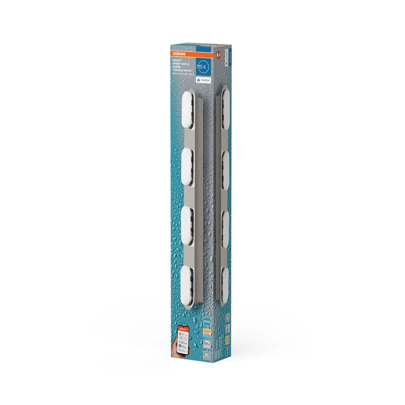 OSRAM Matter SMART+ ORBIS DUPLO LED Applique de salle de bain 58cm Blanc réglable 27W / 3000-6500K
