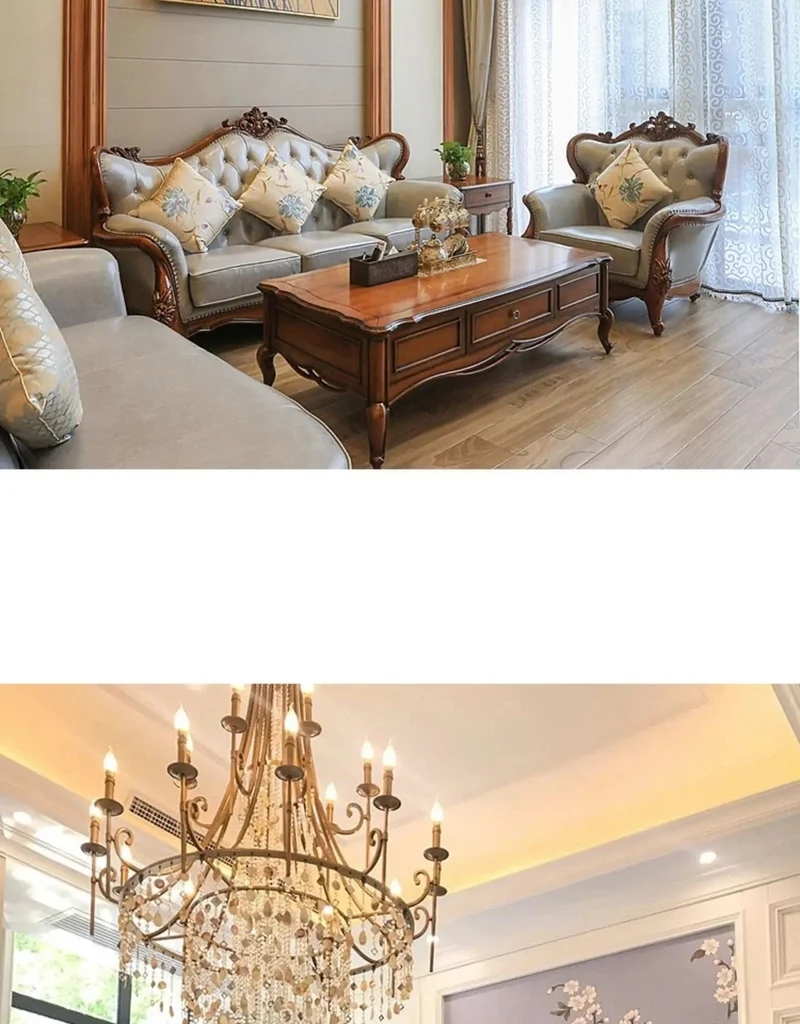 Lustre chandelier design chic