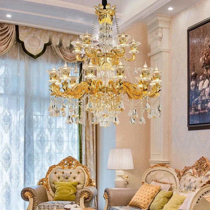 Chandelier Baroque pour Hotel de Luxe