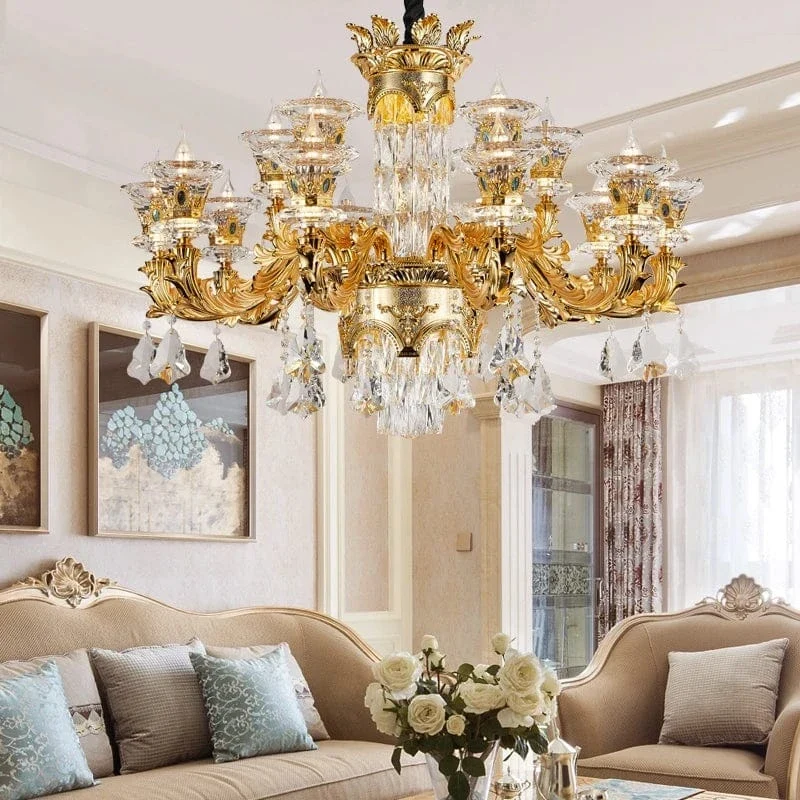 Chandelier Baroque pour Hotel de Luxe