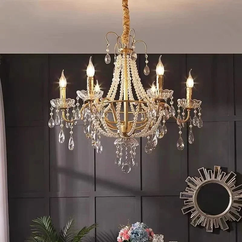 Lustre Baroque Pour Hotels Luxe