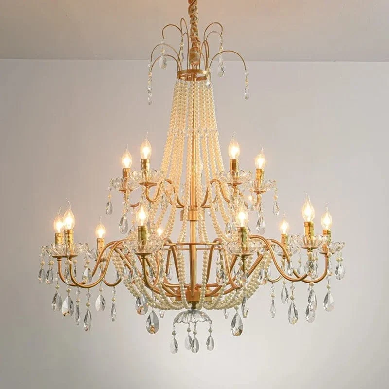 Lustre Baroque Pour Hotels Luxe