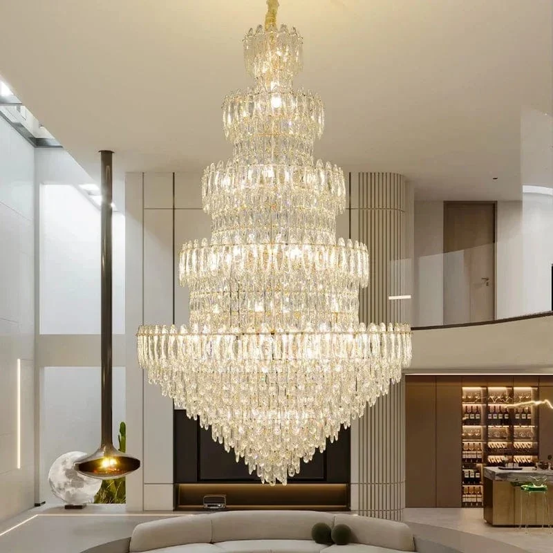 Lustre Grand Taille Pour Salles de Reception