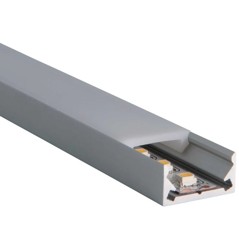 Uni-Bright S-Line Low Aluminium Profile 2 m
