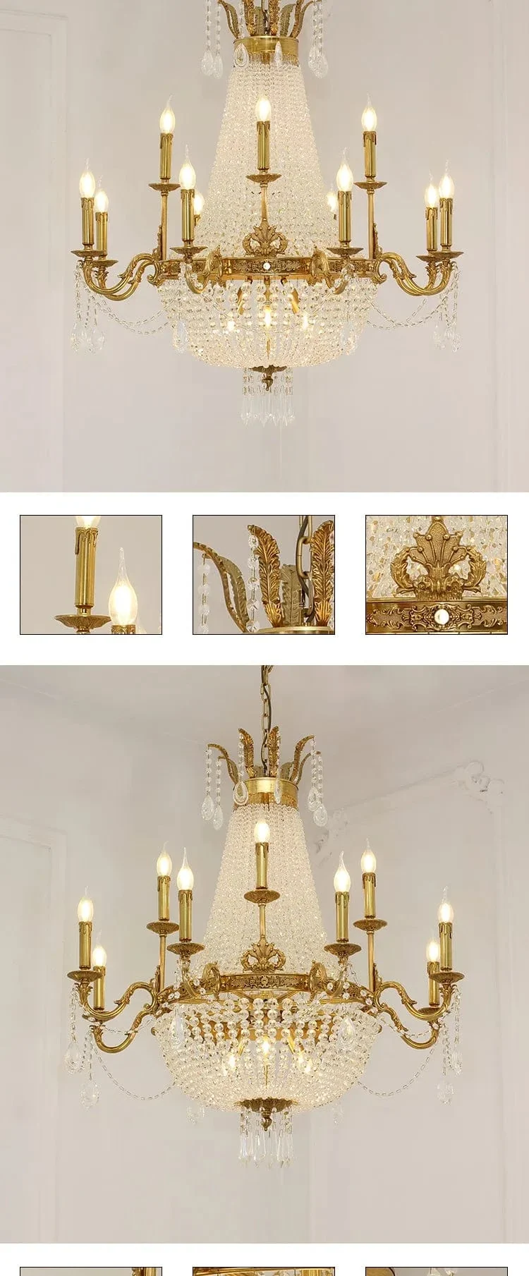 Grand Chandelier pour Grandes Salles