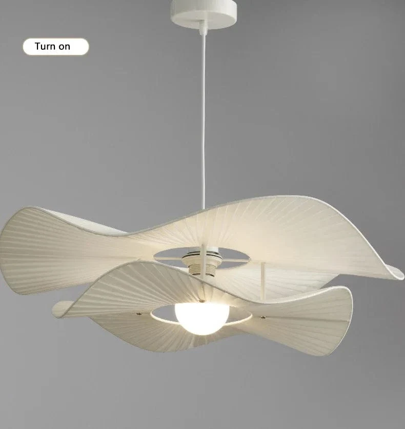 Grande Suspension Blanche Salon