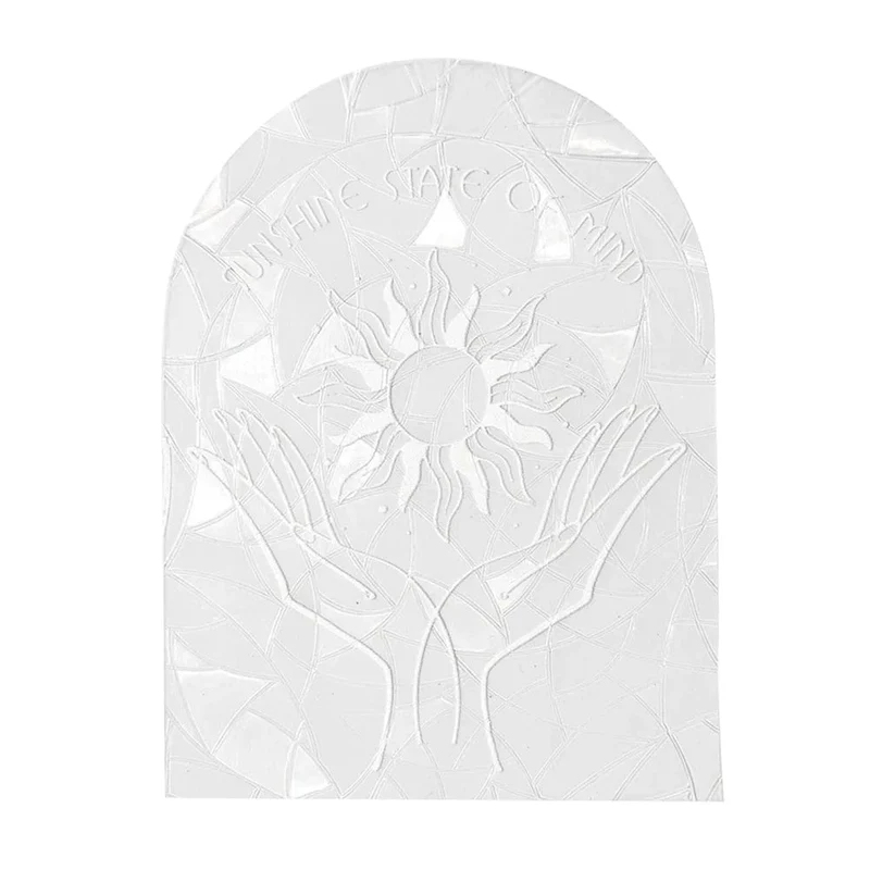 3D Rainbow Window Stickers Sun Catcher Wall Mirror Decals Star Butterfly Reflective Stickers for Children Kids Room Motorcycle