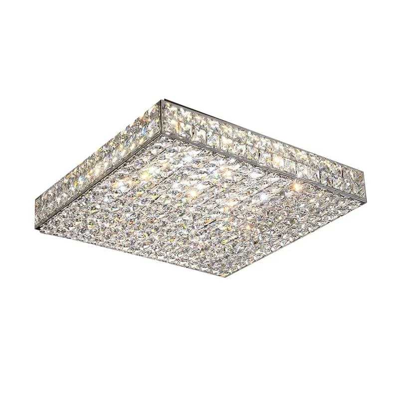 Plafonnier luxe en cristal