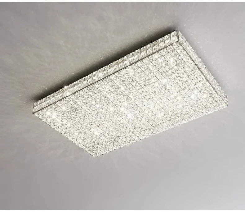 Plafonnier luxe en cristal
