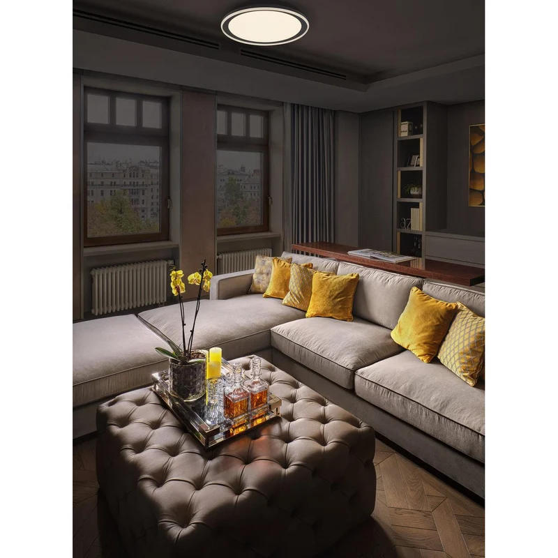 OSRAM ORBIS Pederson plafonnier 24W 450mm noir