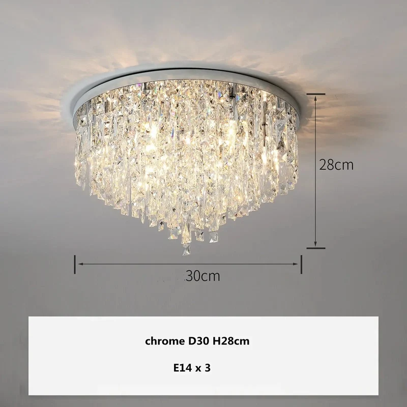 Plafonnier Cristal Chambre