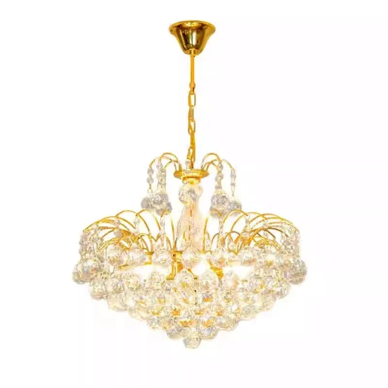 Grande suspension cristal Salle
