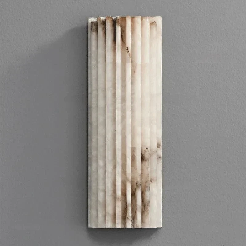 Modern Minimalist Marble Wall Lamp Bedside Lamp Bedroom Italian Style Light Luxury Designer Personalized Living Room TV Sconce
