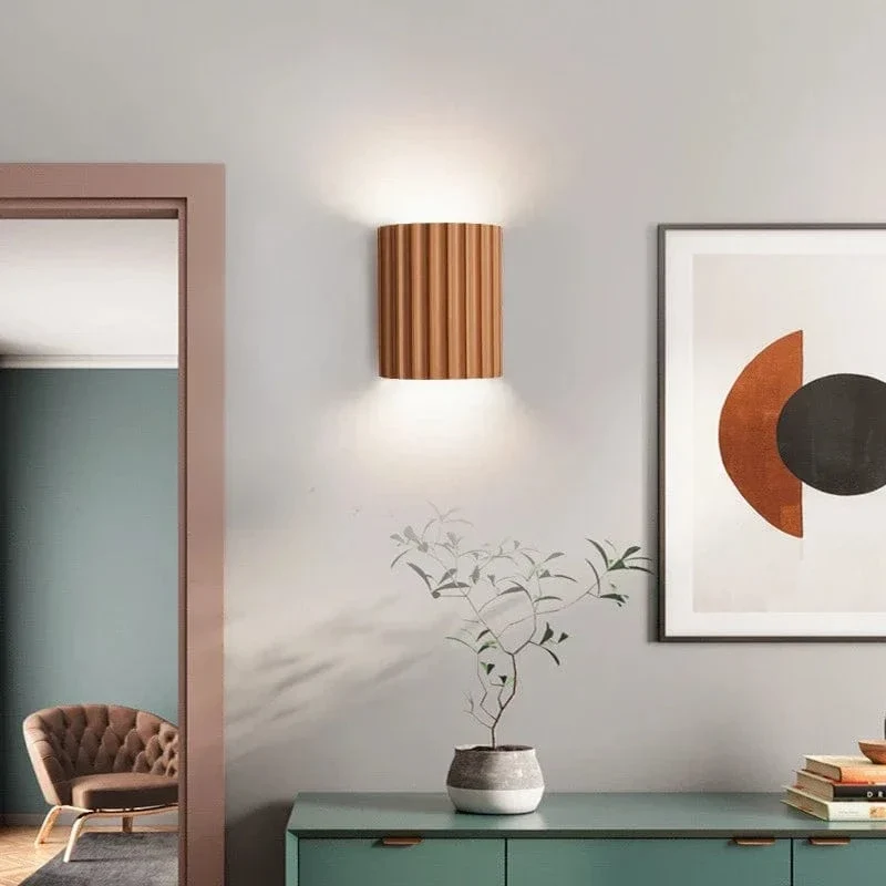 Lampe Murale Scandinave Resine