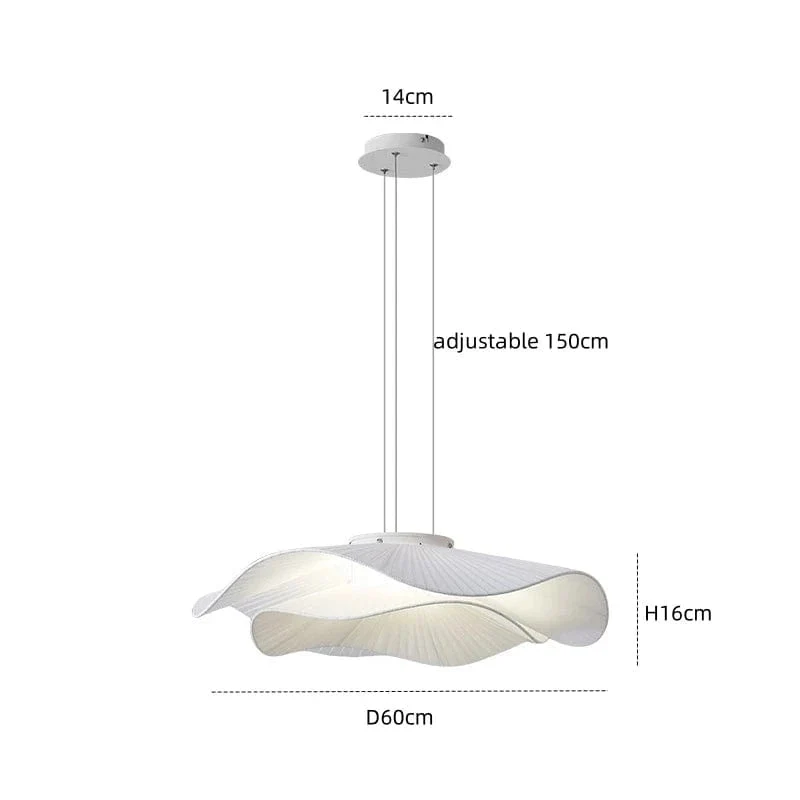 Lampe Suspension Blanche Nordique Dimmable