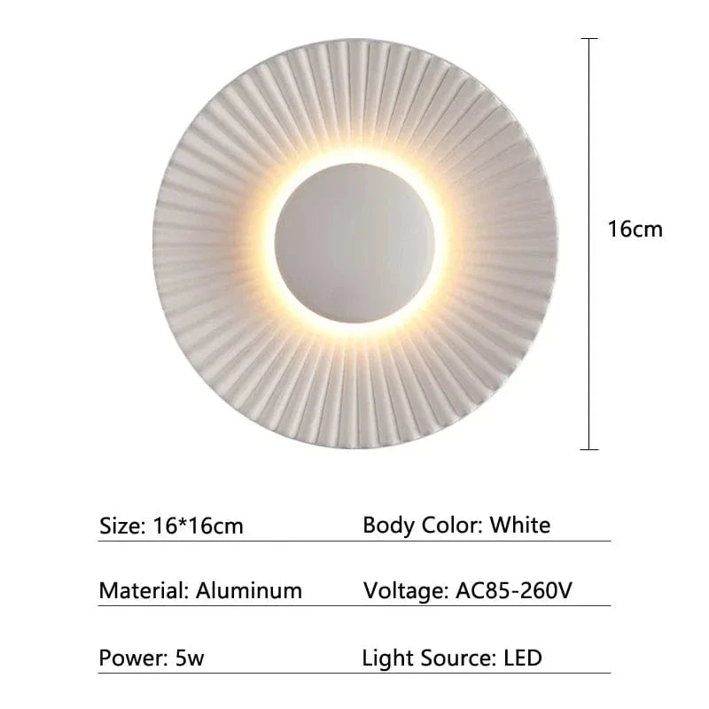 Modern Indoor LED Wall Lamp Living Room Bedroom Bedside Lamps Creative TV Background Wall Light Loft Stair Home Lighting Fixture