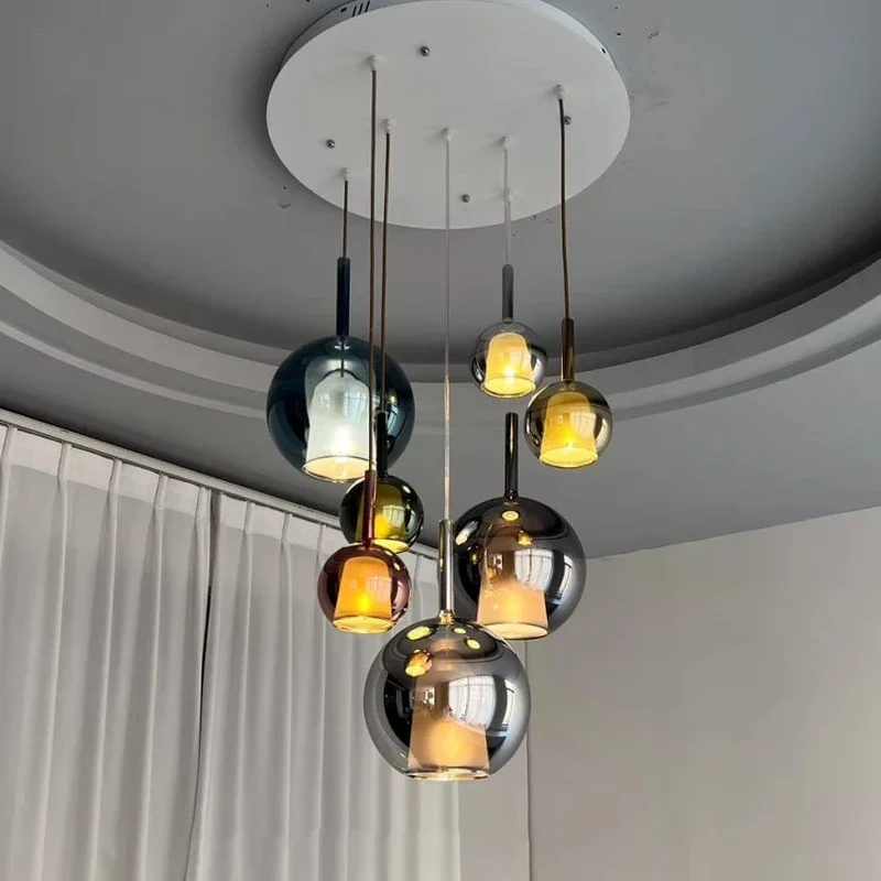 Suspension Luminaire Plusieurs Boules