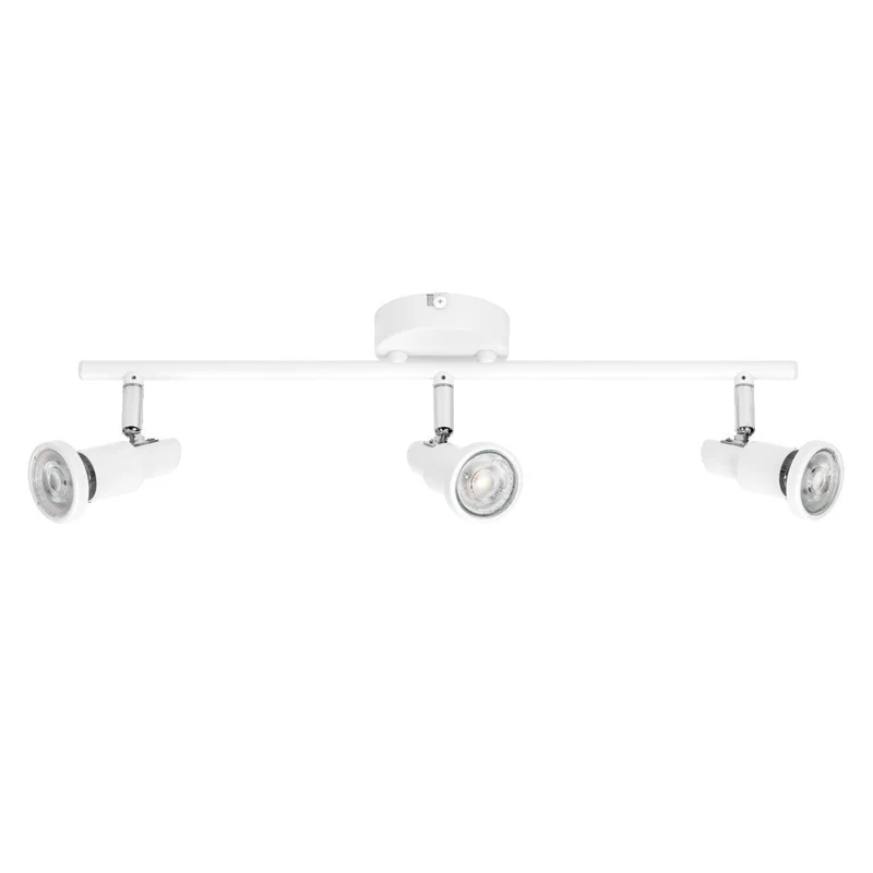 OSRAM LED SPOT GU10 Plafonnier 3 x 3,4W, 690lm, blanc