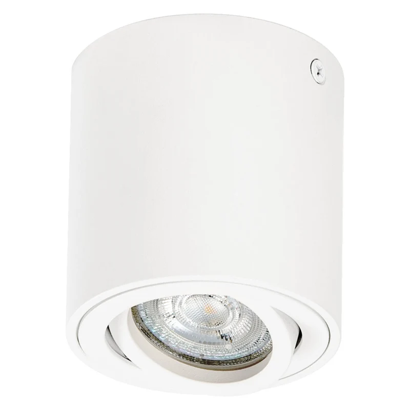 OSRAM Spot Surface Round Spot de plafond en saillie, Ø 80mm, blanc, GU10