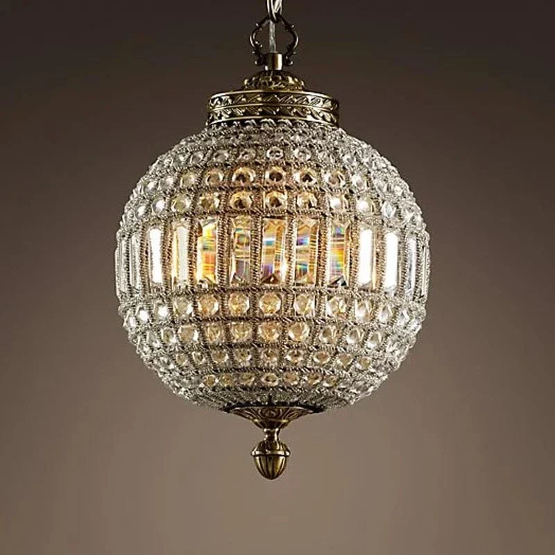 Suspension Boule de Verre