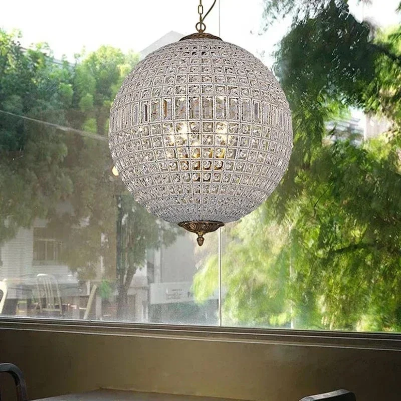 Suspension Boule de Verre