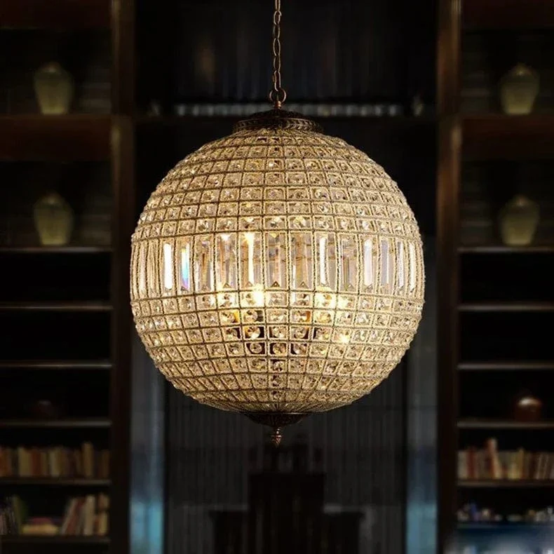 Suspension Boule de Verre