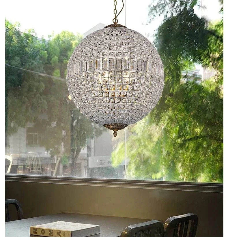 Suspension Boule de Verre