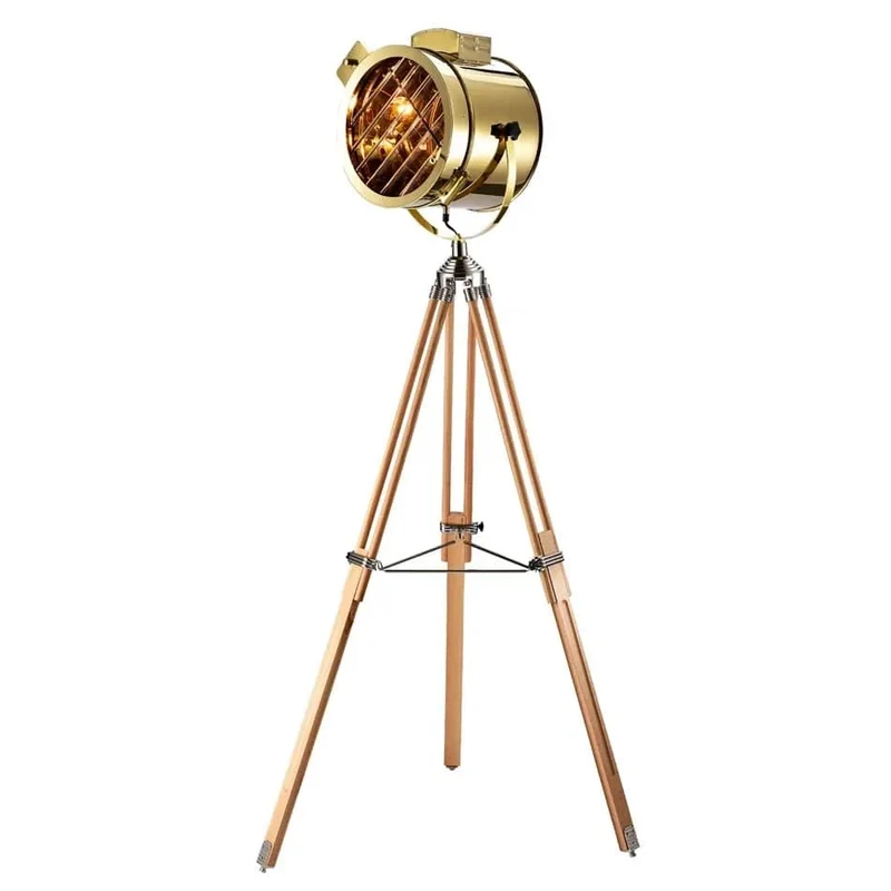 Lampe Chrome Sur Pied