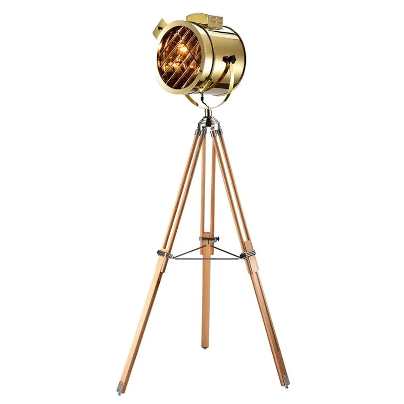 Lampe Chrome Sur Pied