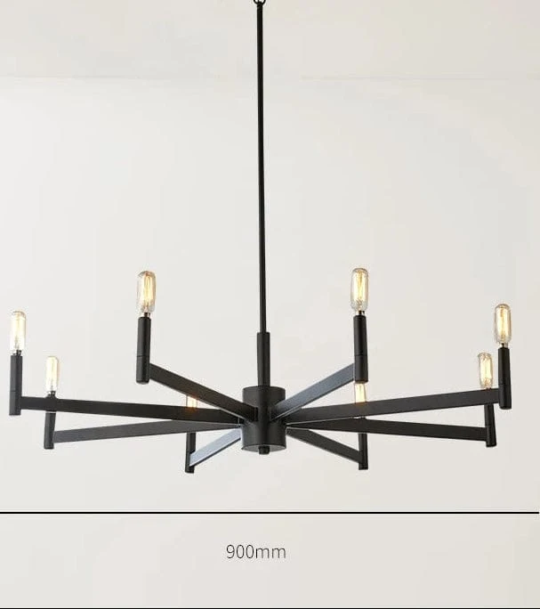 Suspension Industrielle Métal Bronze